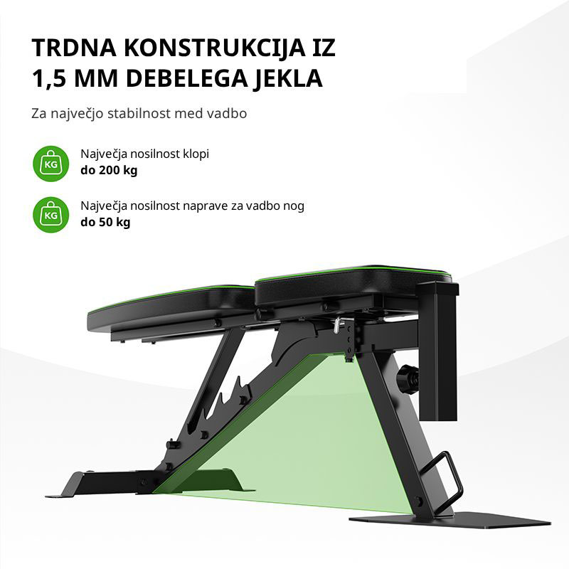 PRO klupa za vježbanje UB60 - Slika 5