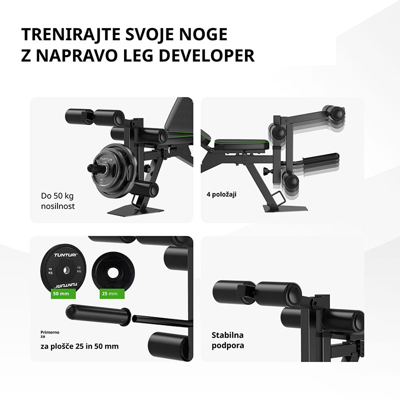 PRO klupa za vježbanje UB60 - Slika 3