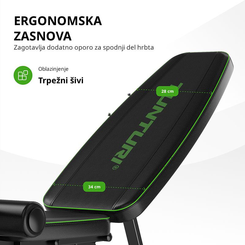 PRO klupa za vježbanje UB60 - Slika 6
