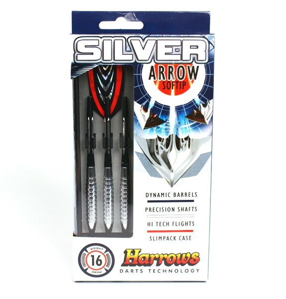 Strelice za pikado Silver Arrow Soft