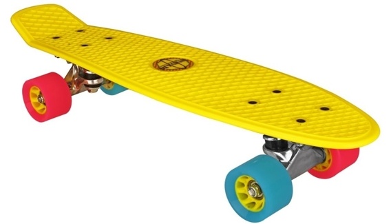 Skateboard žuti