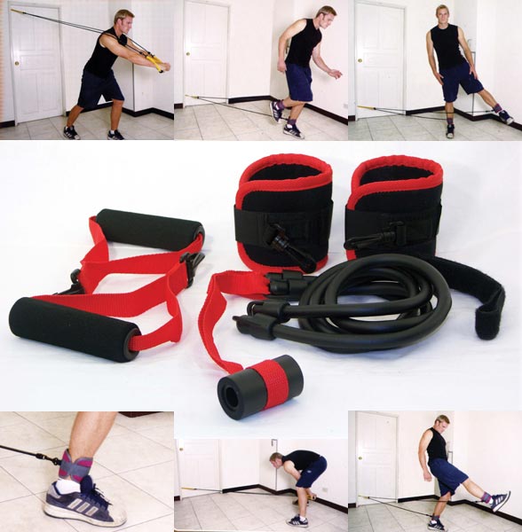 Set za pilates s flex cijevima - DOOR GYM - Slika 2